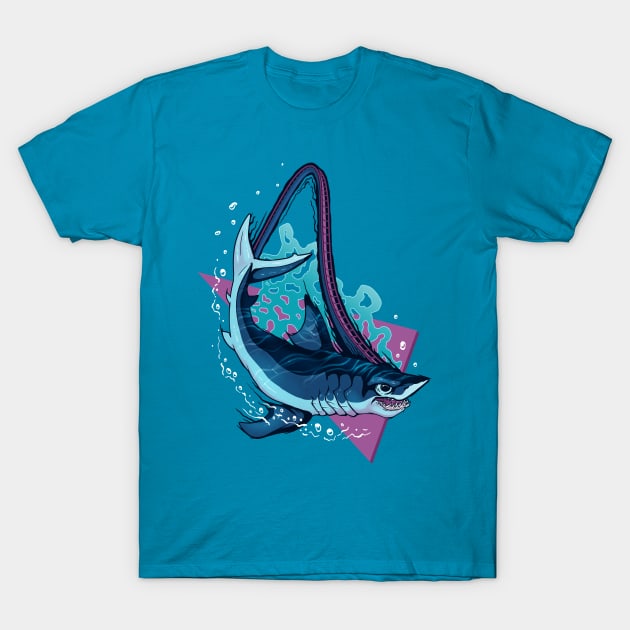 Mega Mako Madness T-Shirt by JFells